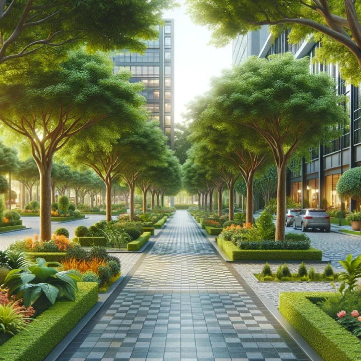 Care of Trees and Commercial Gardens as Multifunctional Spaces